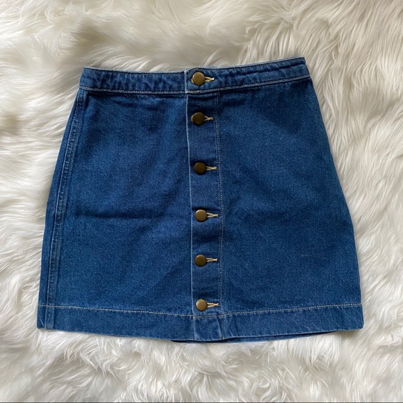 American Apparel Dresses & Skirts - Denim Skirt | American Apparel